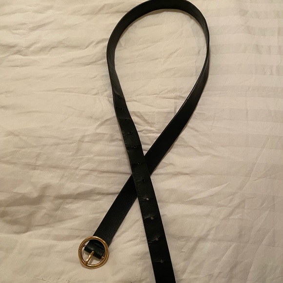 Women’s Black Leather Belt - Picture 5 of 11